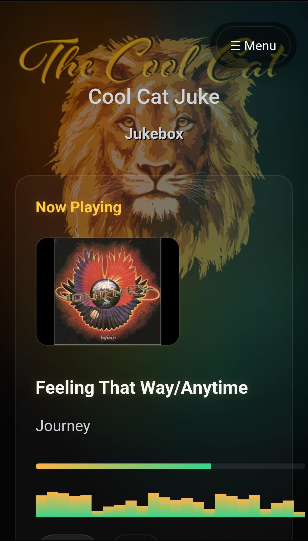 Guest now playing view